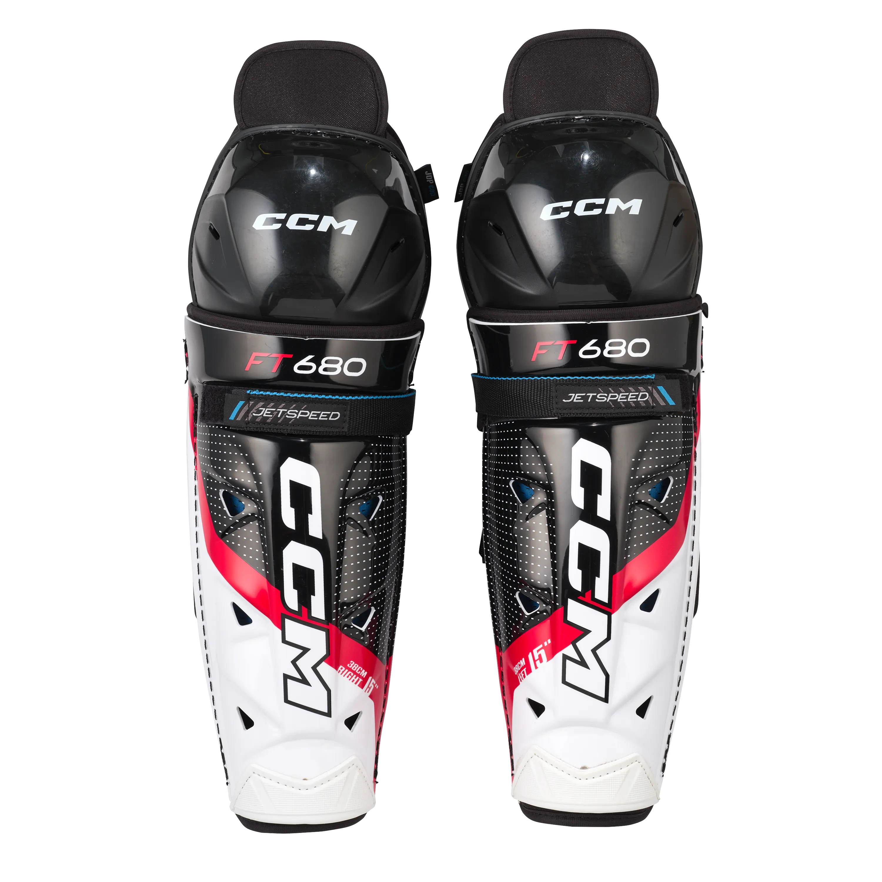 CCM JetSpeed FT680 Junior Shin Guards