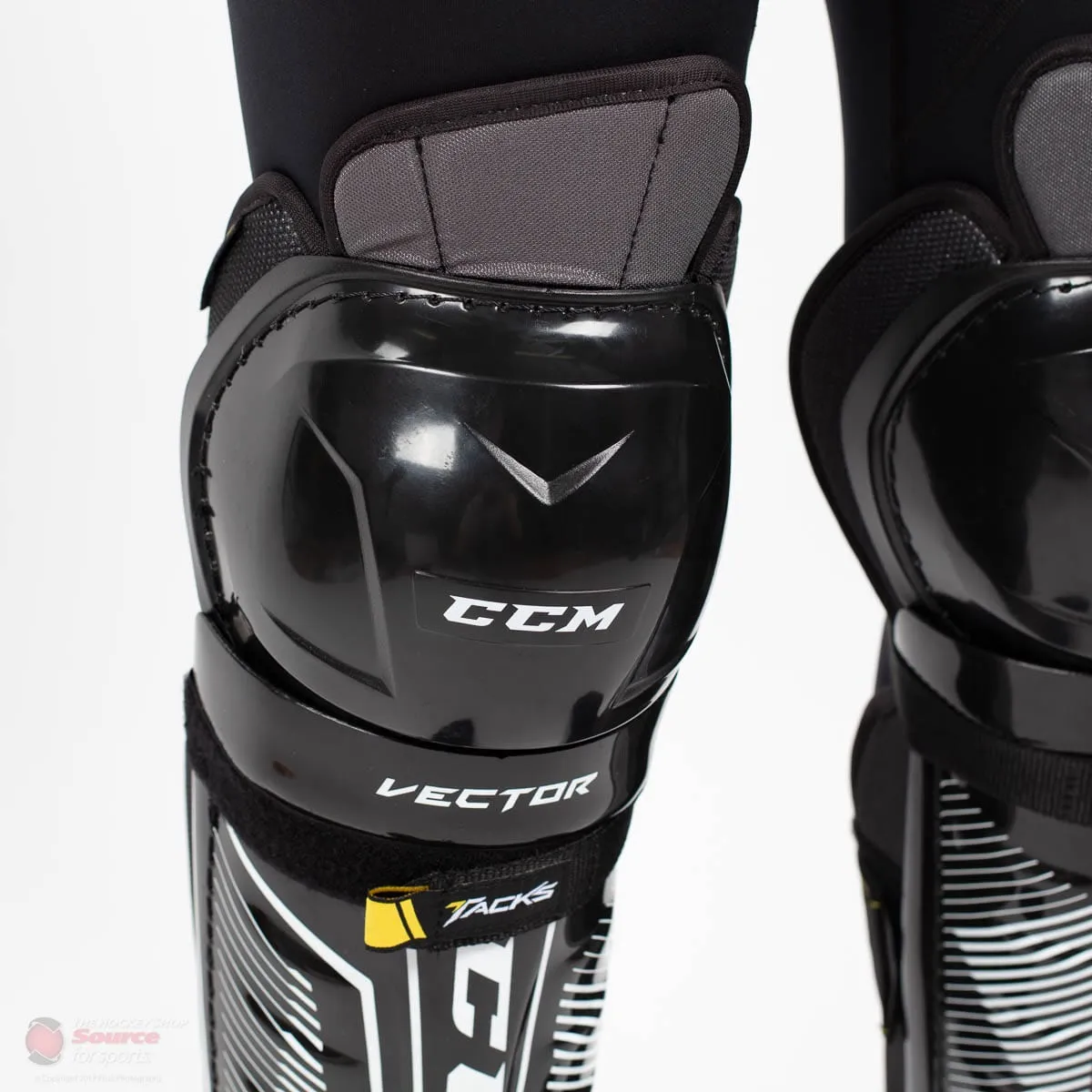 CCM Tacks Vector Junior Hockey Shin Guards (2020)