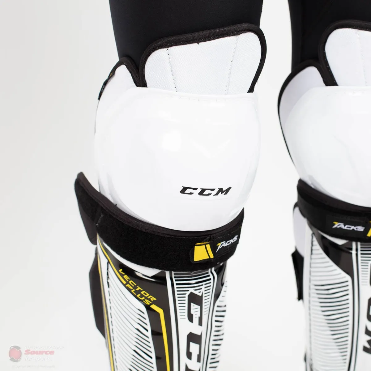 CCM Tacks Vector Plus Senior Hockey Shin Guards - 2020