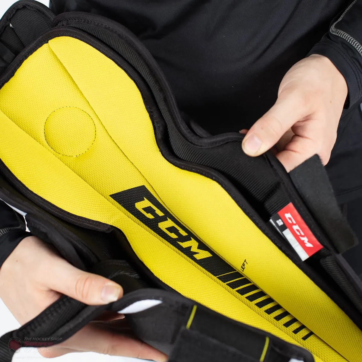 CCM Tacks Vector Plus Senior Hockey Shin Guards - 2020