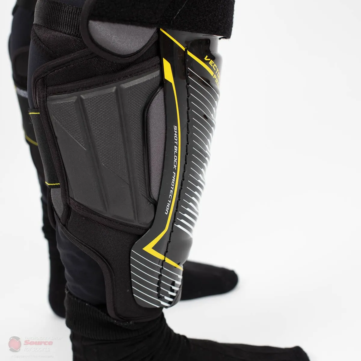 CCM Tacks Vector Pro Senior Hockey Shin Guards - 2020