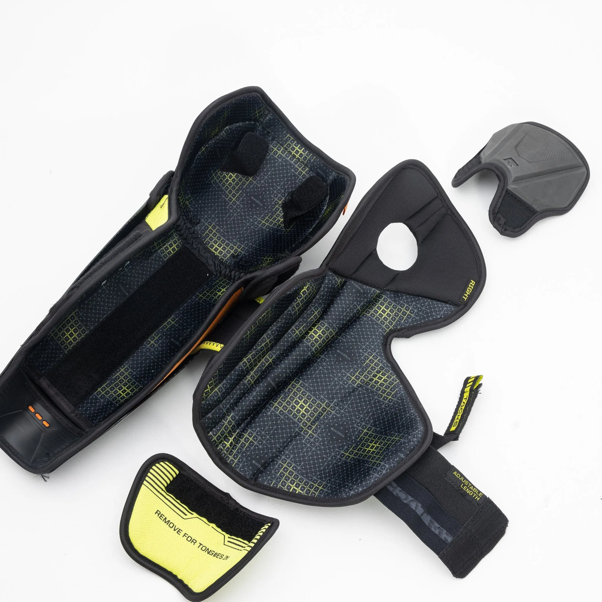 CCM Tacks XF Junior Hockey Shin Guards