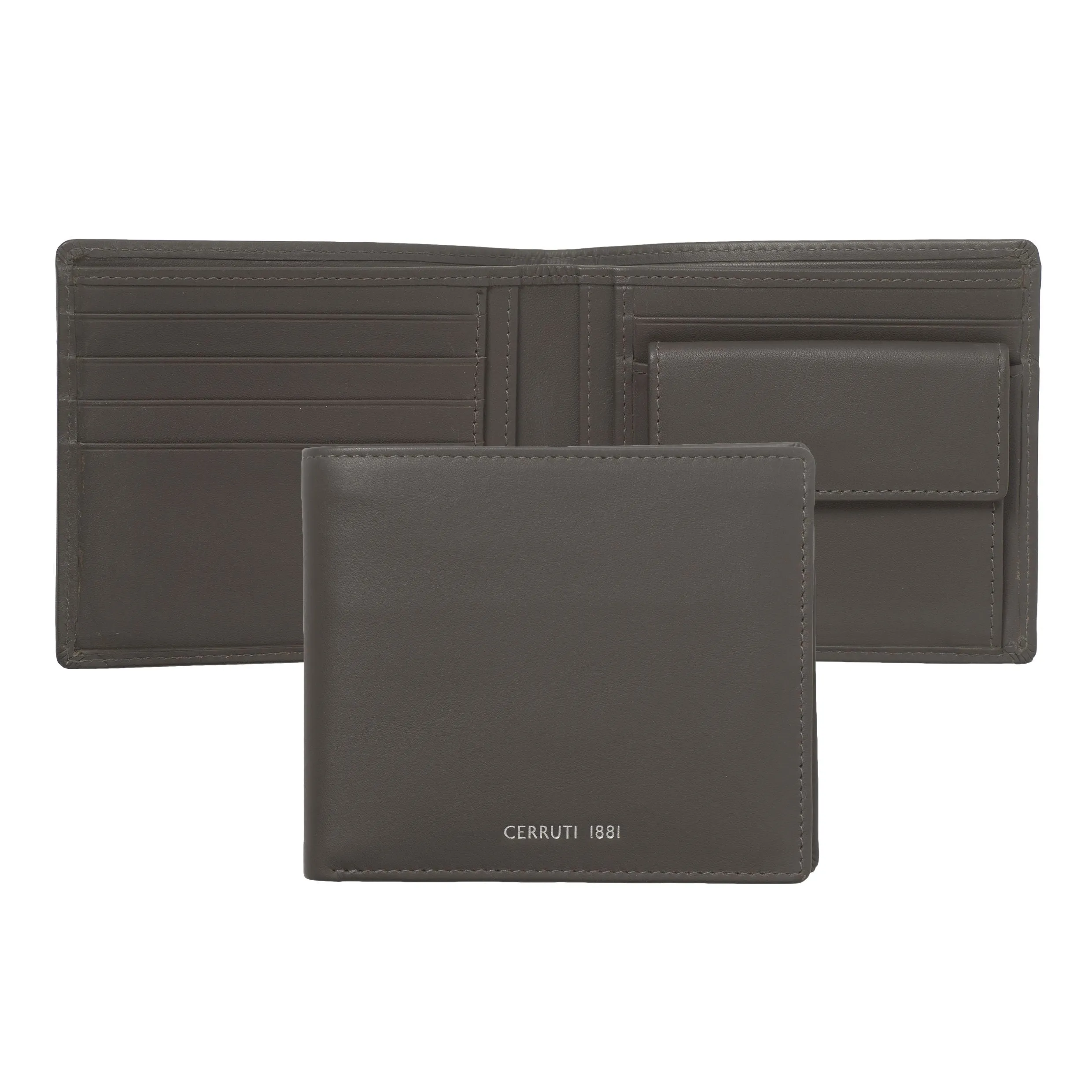 CERRUTI 1881 NLM914X-Money wallet Zoom Taupe