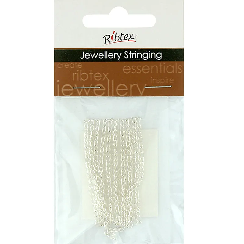 CHAIN TWISTED OVAL LINK 3X2MM SILVER 1M