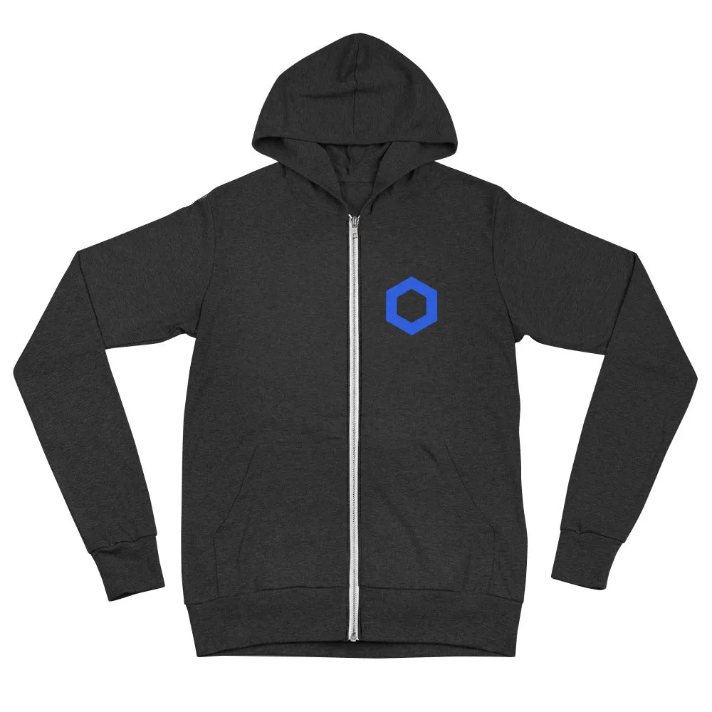 Chainlink Unisex zip hoodie