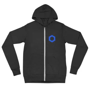 Chainlink Unisex zip hoodie