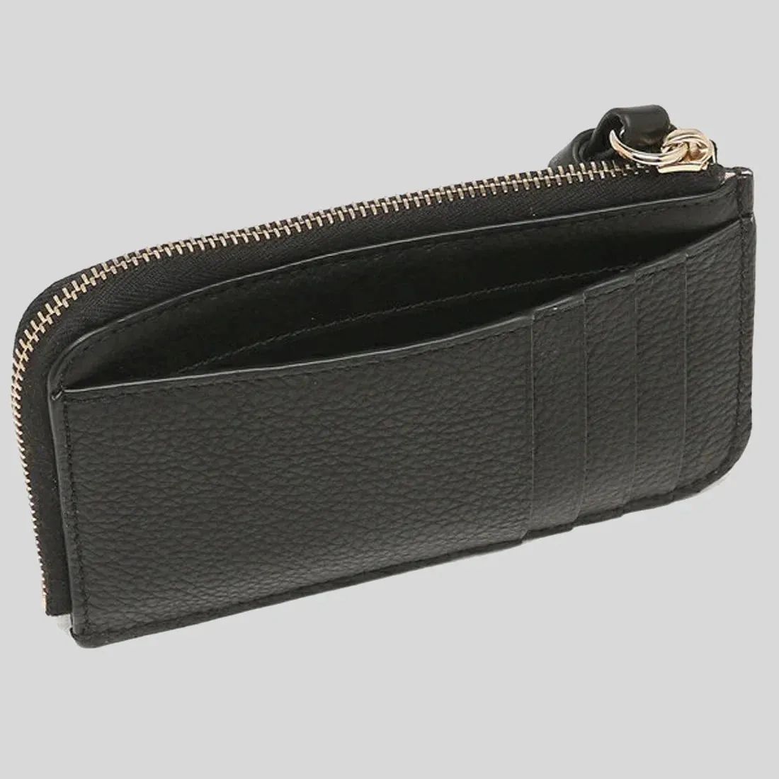 CHLOE Alphabet Flat Wallet Black RB-CHC21WP944F57
