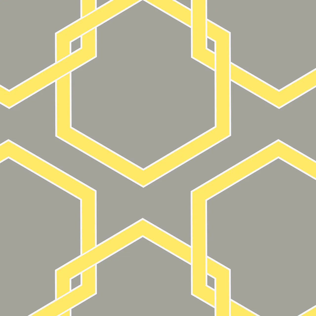 Citron HO047 Honeycomb Self-Adhesive Wallpaper