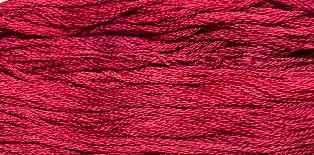 Claret - Gentle Arts Cotton Thread - 5 yard Skein - Cross Stitch Floss