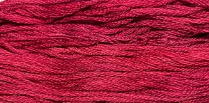 Claret - Gentle Arts Cotton Thread - 5 yard Skein - Cross Stitch Floss