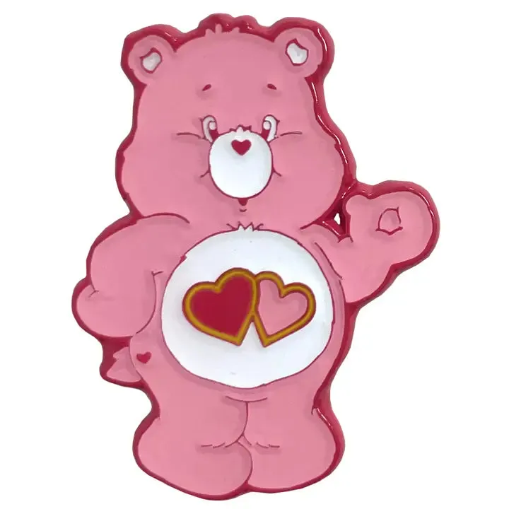 Classic Love A Lot Care Bear Pin Badge
