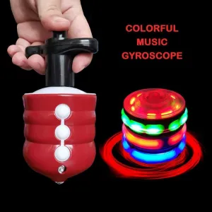 Colorful  Luminous Music Gyroscope Toy