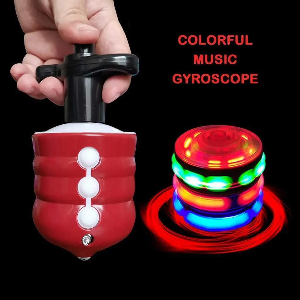 Colorful  Luminous Music Gyroscope Toy