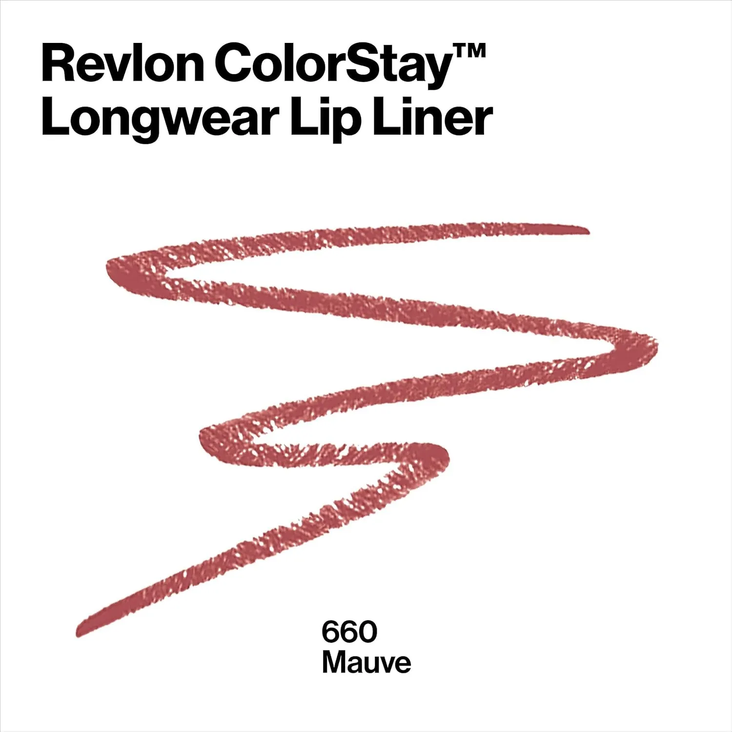Colorstay Lip Liner with Built-In Sharpener, Valentine'S Day Makeup Gifts for Women, Longwear Rich Colors, Smooth Application, 660 Mauve, 0.01 Oz