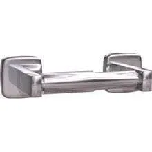 Commercial Toilet Paper Dispenser, Surface-Mounted, Stainless Steel w/ Satin Finish ASI 7305-S