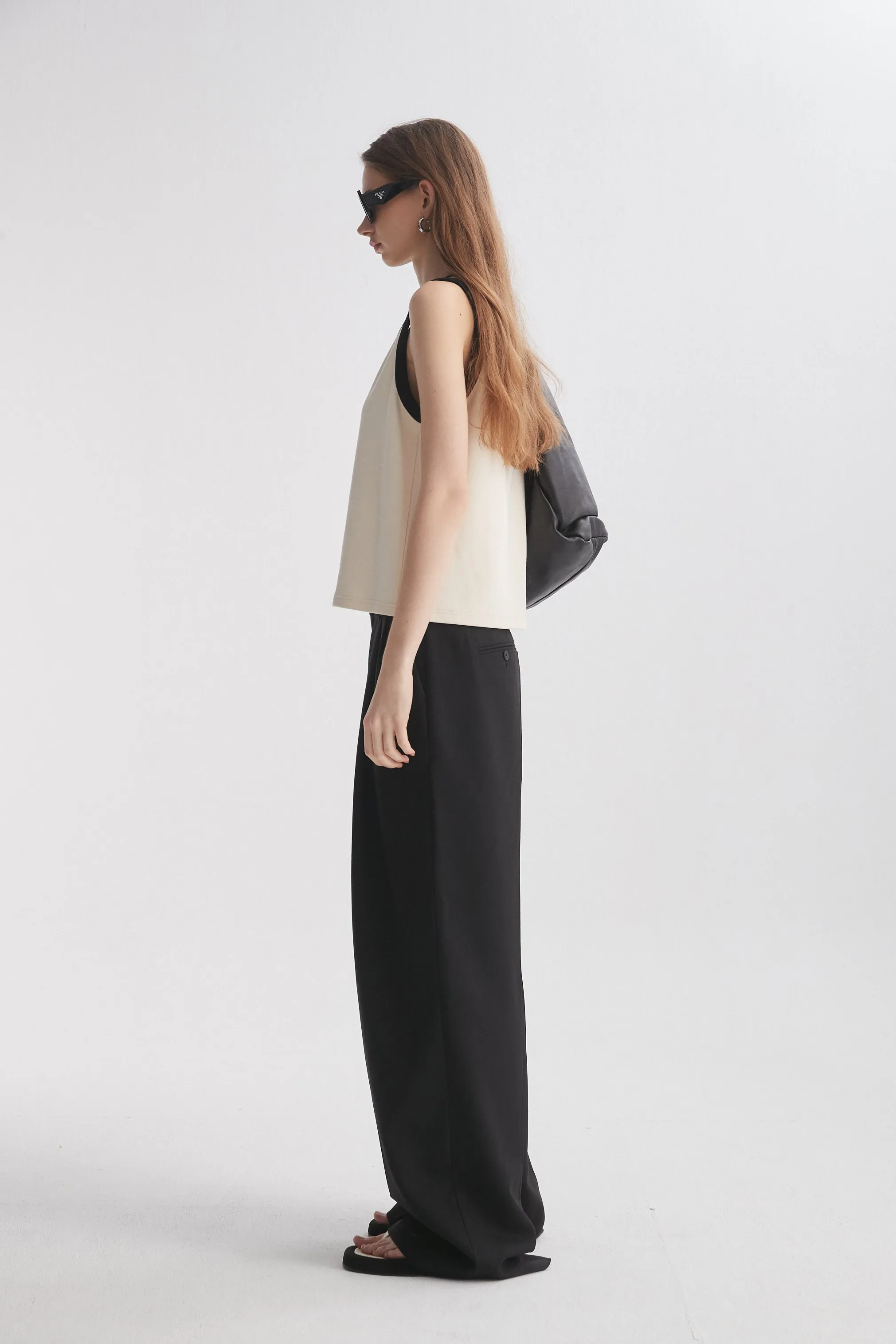 Contrasting Trim Top