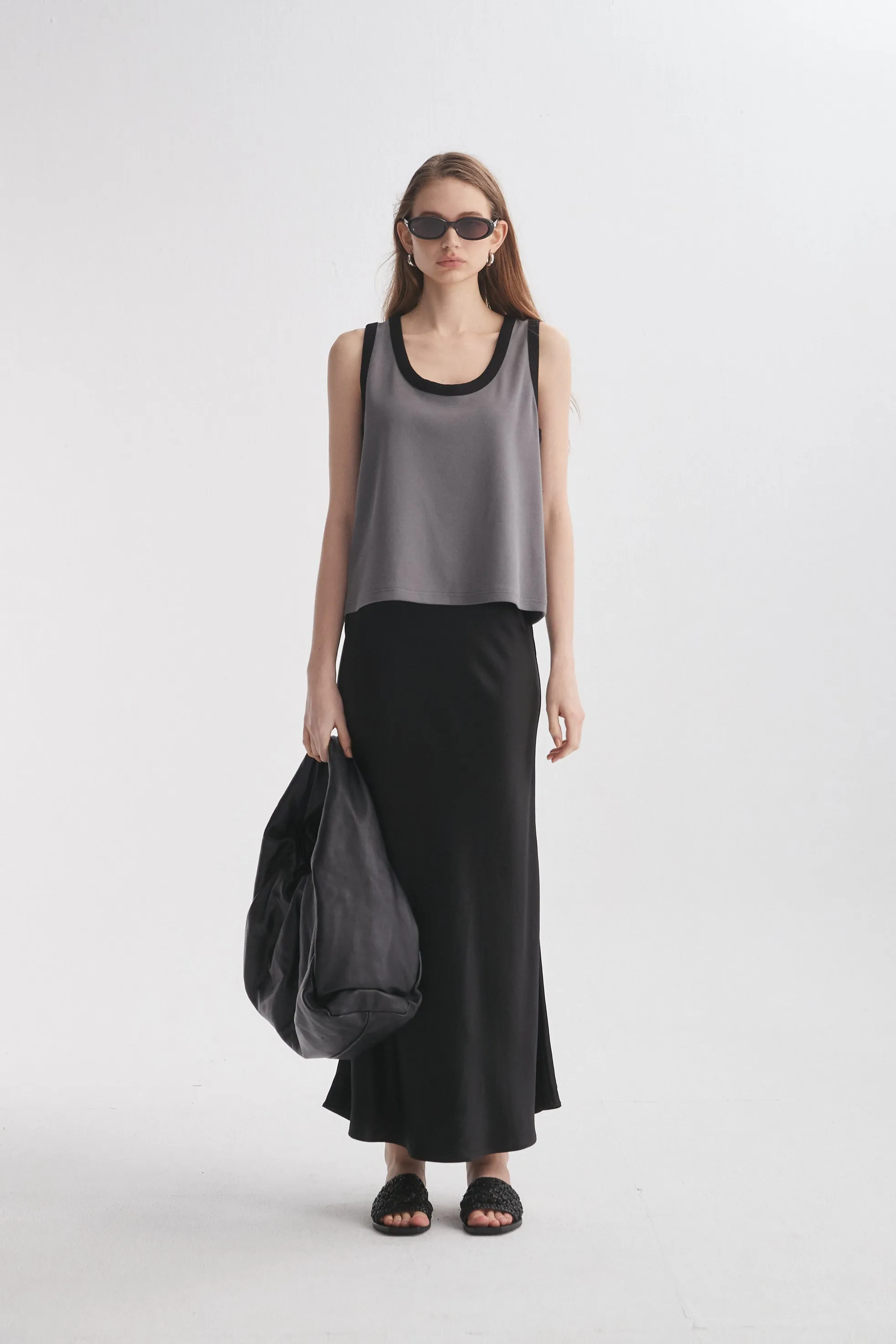 Contrasting Trim Top