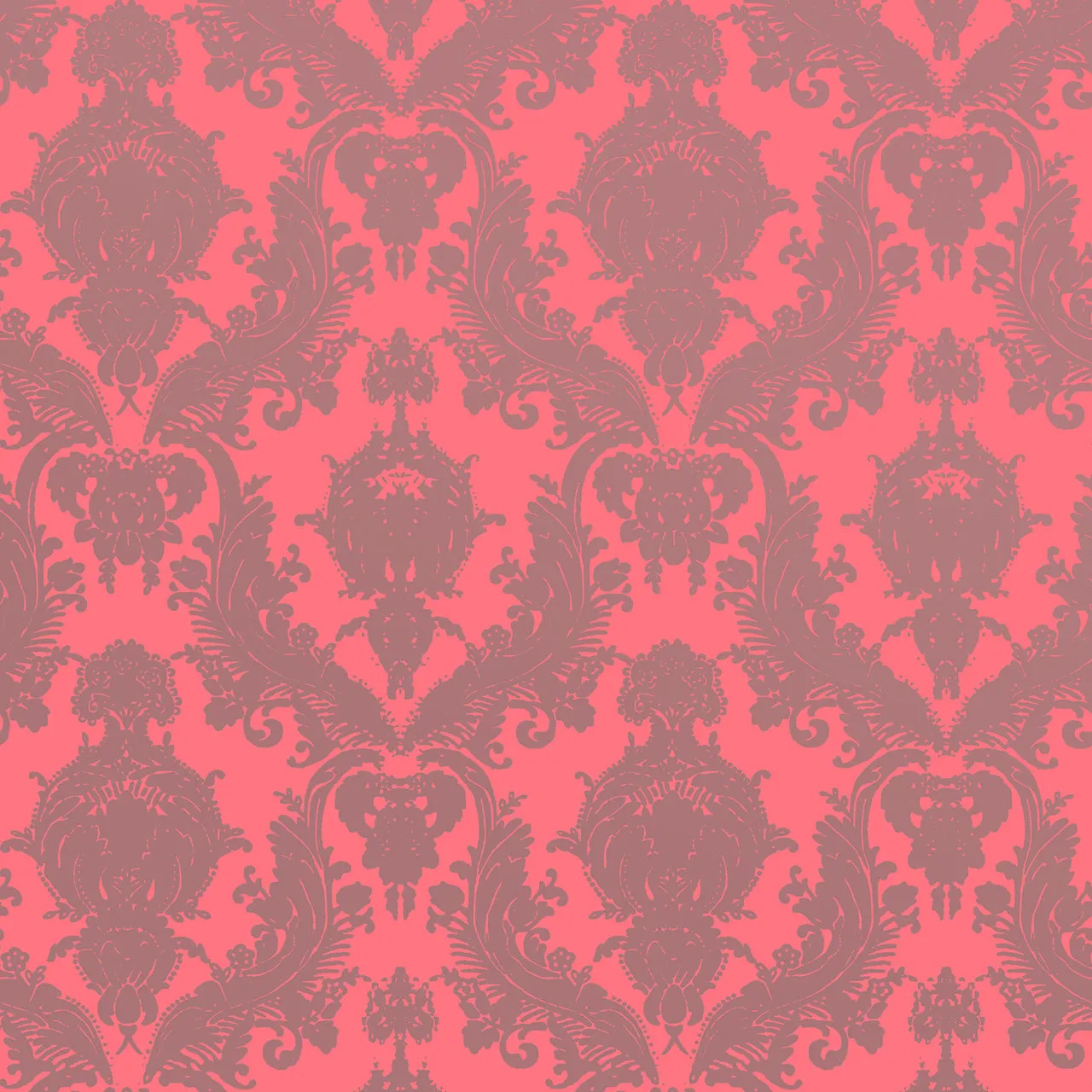 Coral DA038 Damsel Self-Adhesive Wallpaper