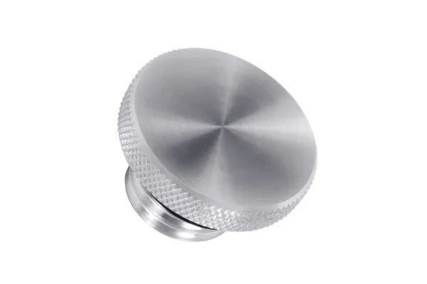 Custom Fuel Gas Cap - Billet Aluminium - Spun Satin Finish