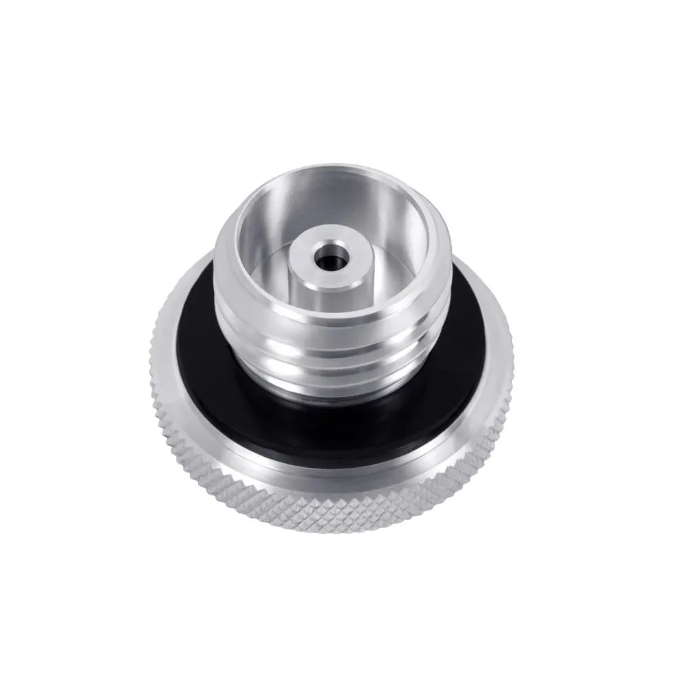 Custom Fuel Gas Cap - Billet Aluminium - Spun Satin Finish