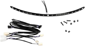 Cycle Visions CV4862B Electra Light Trim - Black with White Run Lights