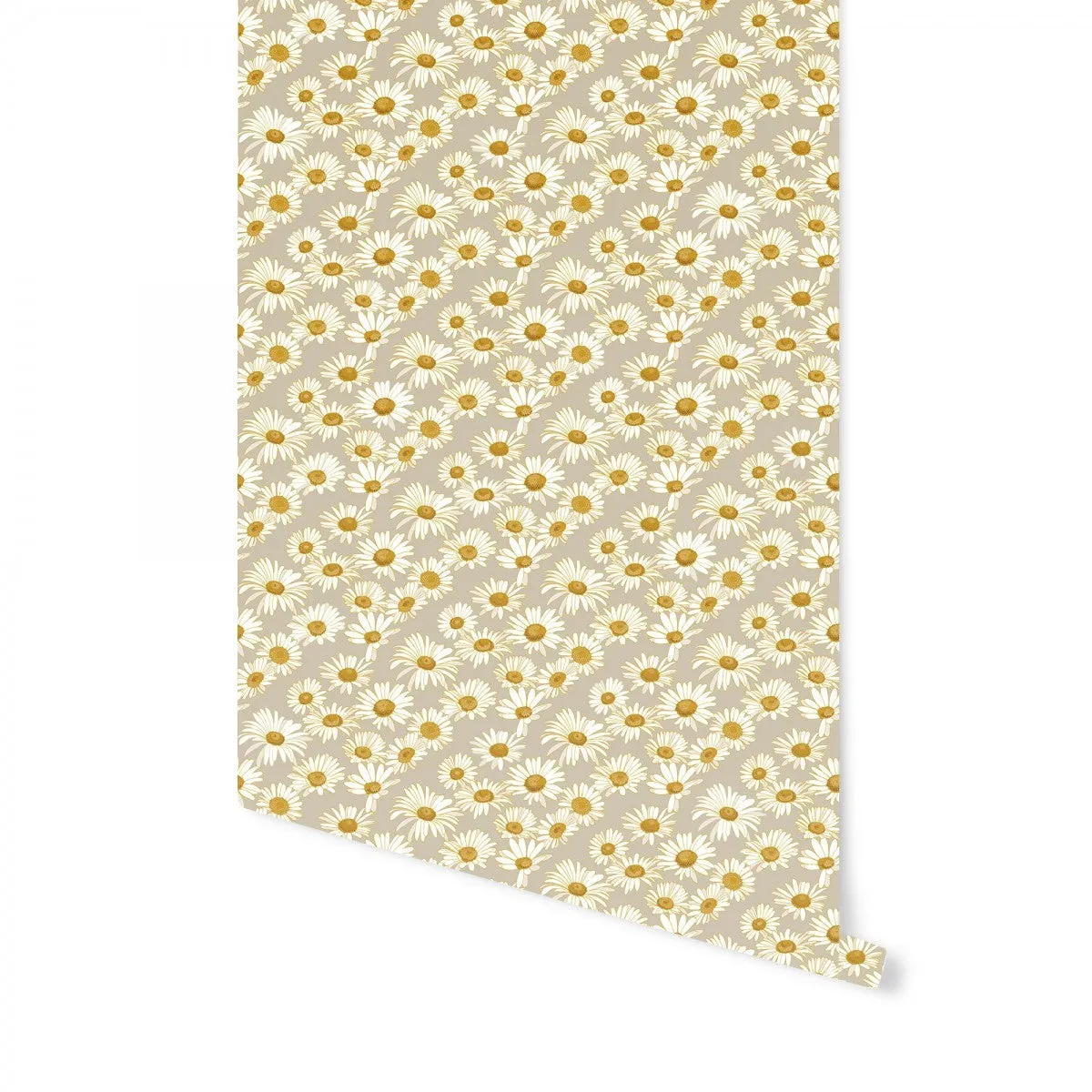 Daisies Greige DA477S Self-Adhesive Wallpaper
