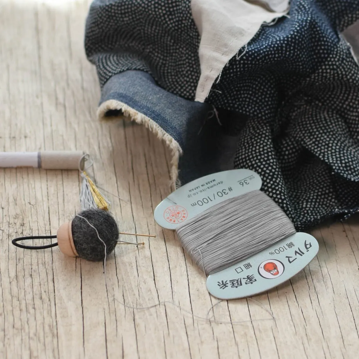 Daruma Hand Sewing Thread, 30 wt