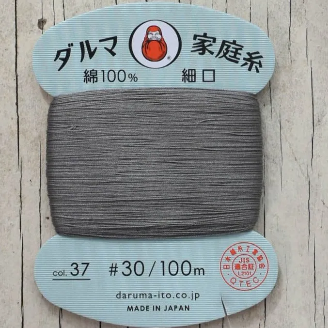 Daruma Hand Sewing Thread, 30 wt