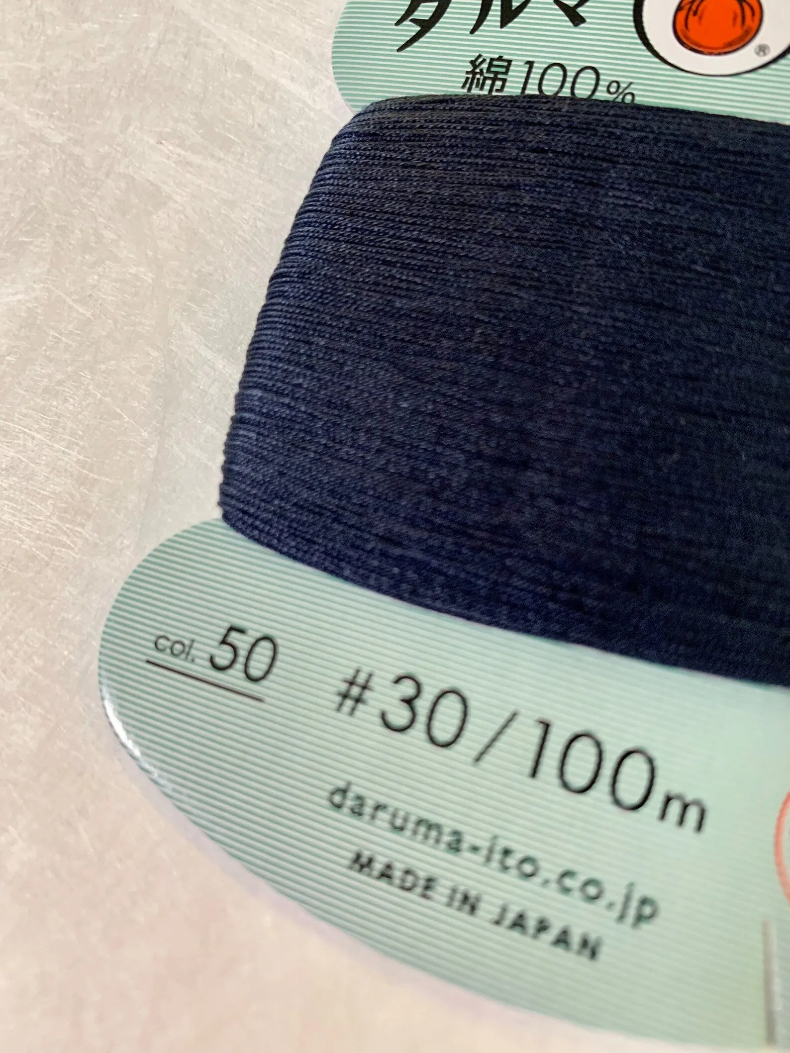 Daruma Hand Sewing Thread, 30 wt