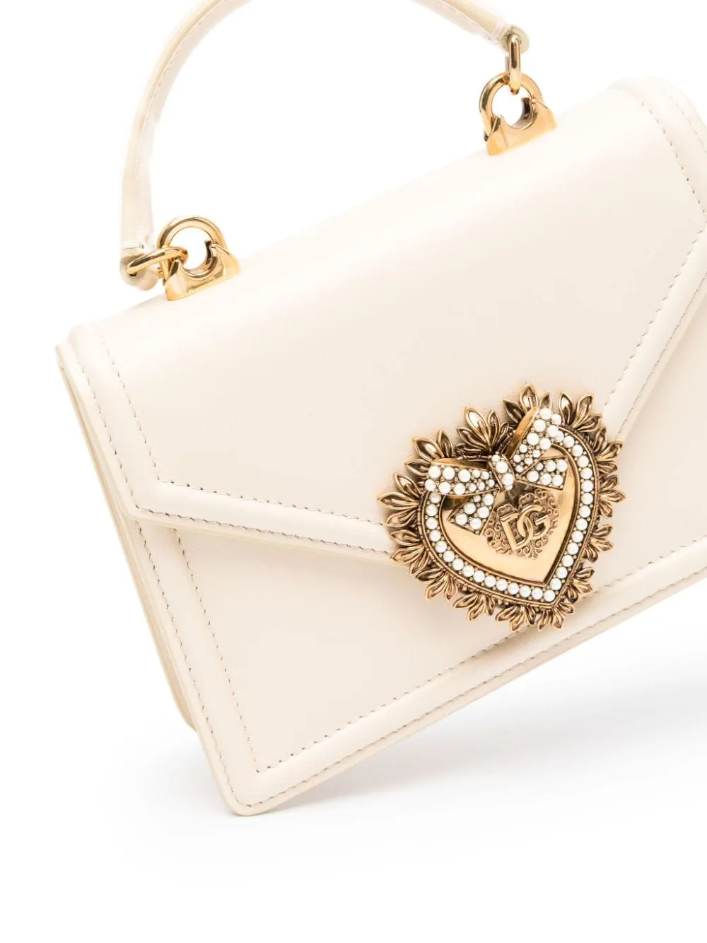 Devotion small leather handbag