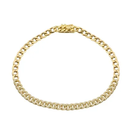 Diamond Cuban Link Bracelet