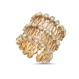 Diamond Expandable Style Ring & Bracelet