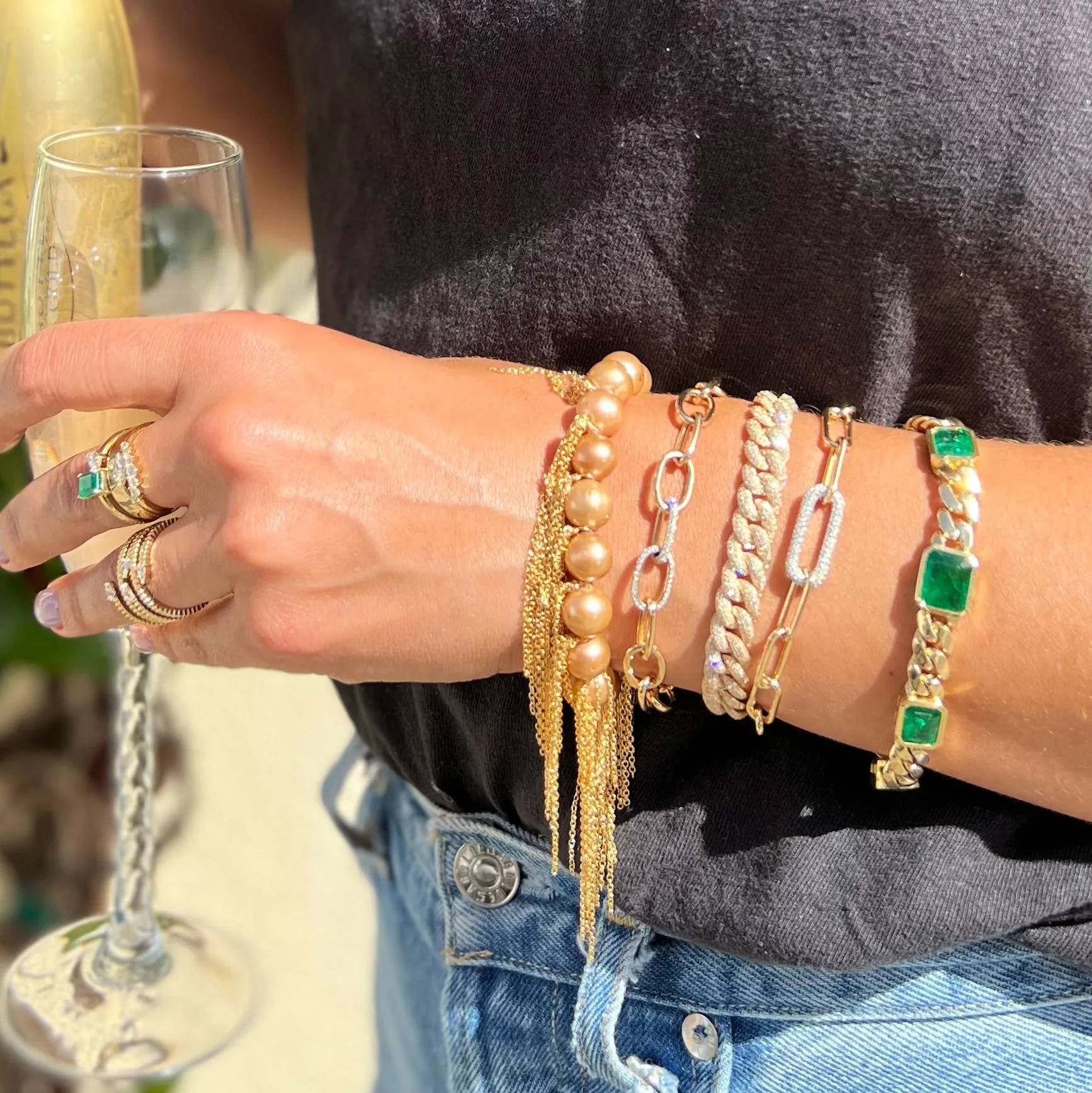 Diamond Link Bracelet