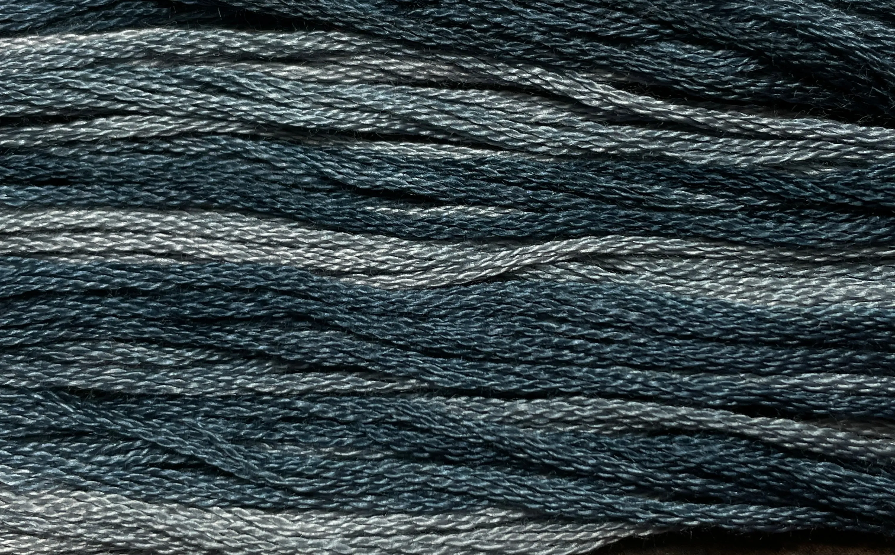 Distressed Denim - Gentle Arts Cotton Thread - 5 yard Skein - Cross Stitch Floss