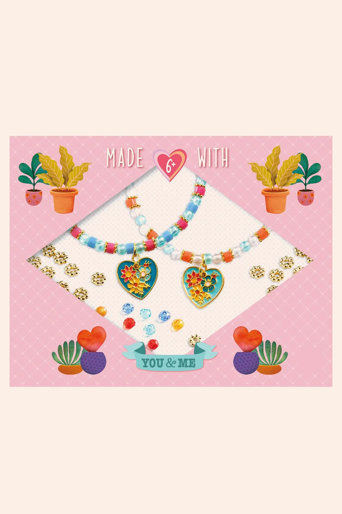 Djeco - Heart Threading Jewellery