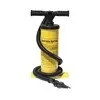DOUBLE-ACTION HAND PUMP WITH PRESSURE GAUGE