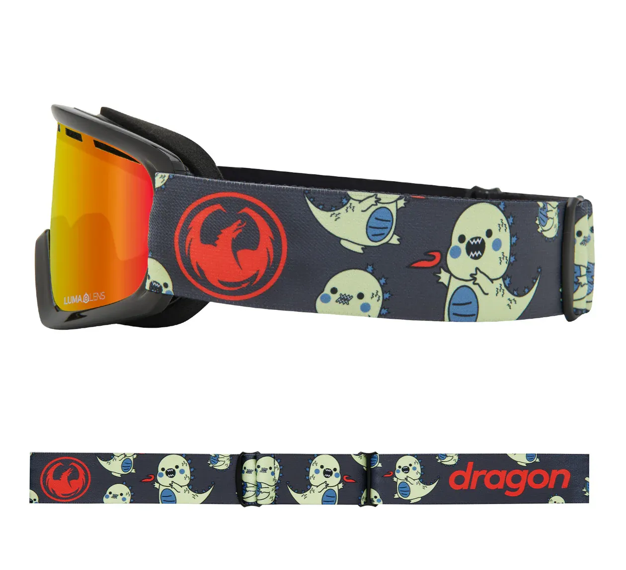 Dragon LIL D Youth Snow Goggle With Lumalens Ion Lens - Lil Kaiju
