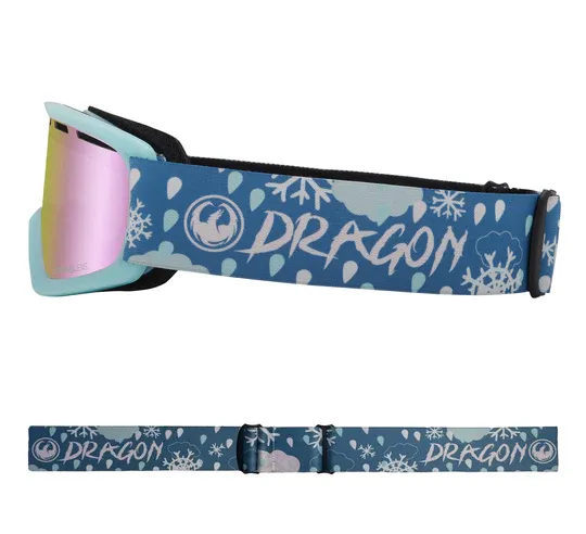 Dragon LIL D Youth Snow Goggle With Pink Ion Lens - Snow Dance
