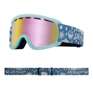 Dragon LIL D Youth Snow Goggle With Pink Ion Lens - Snow Dance