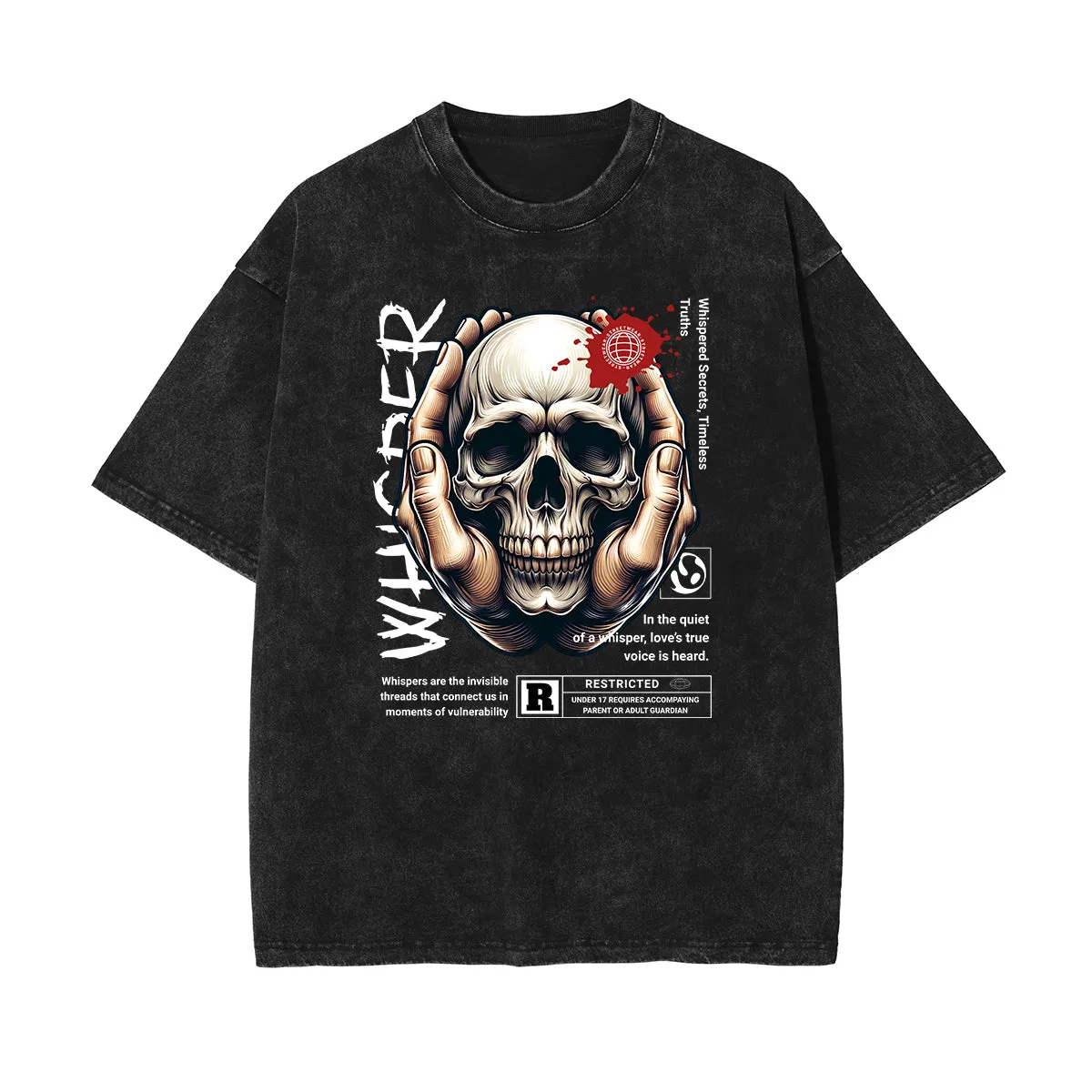Edgy Street Style Graphic Tee