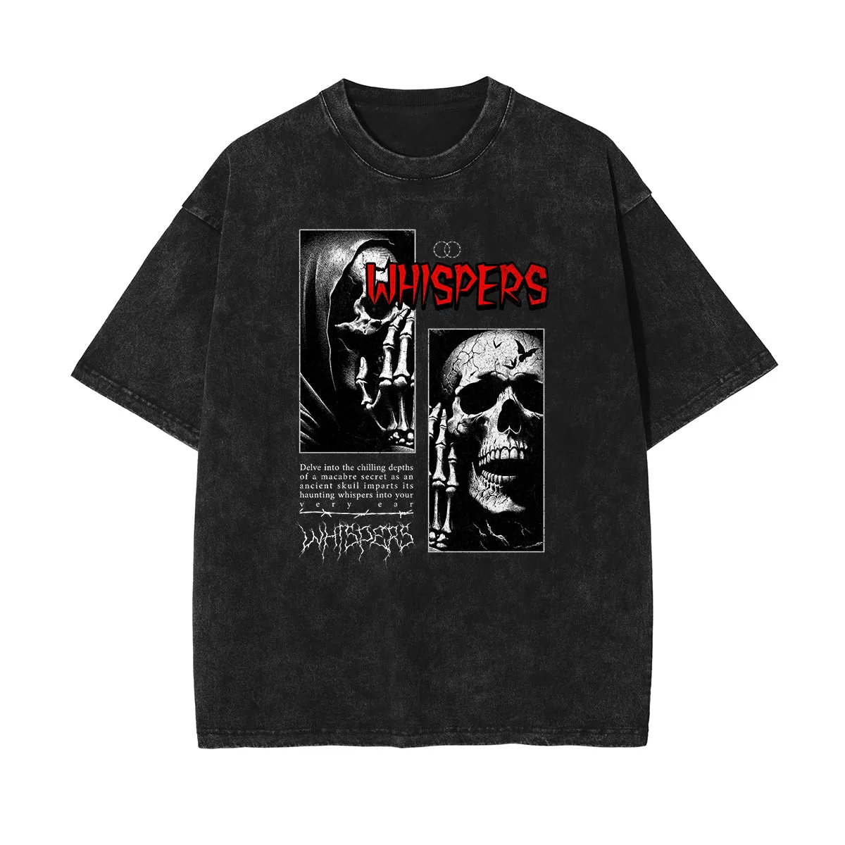 Edgy Street Style Graphic Tee