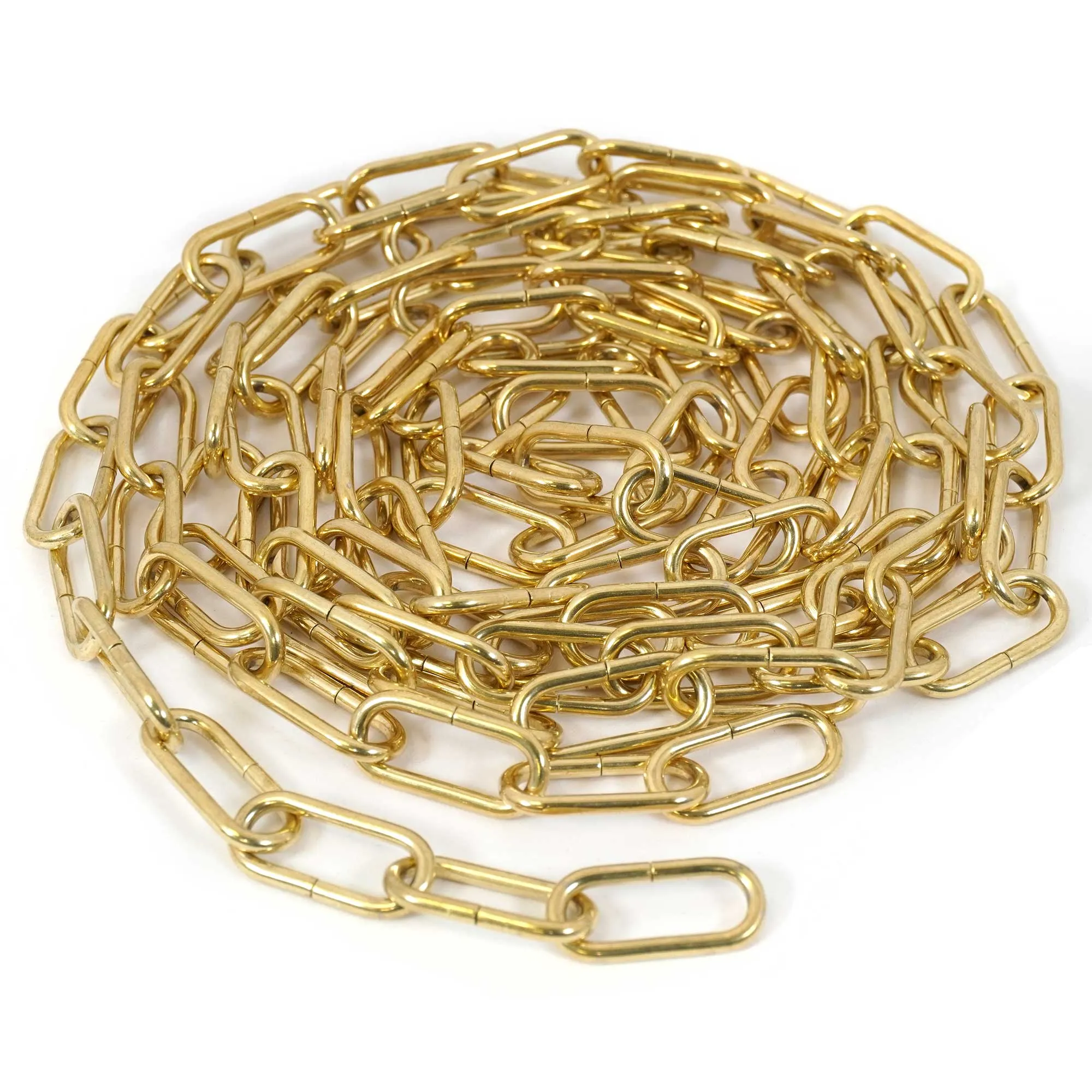ElekTek Open Link Chain For Chandelier and Lighting Small 20mm x 10mm 2m Pack