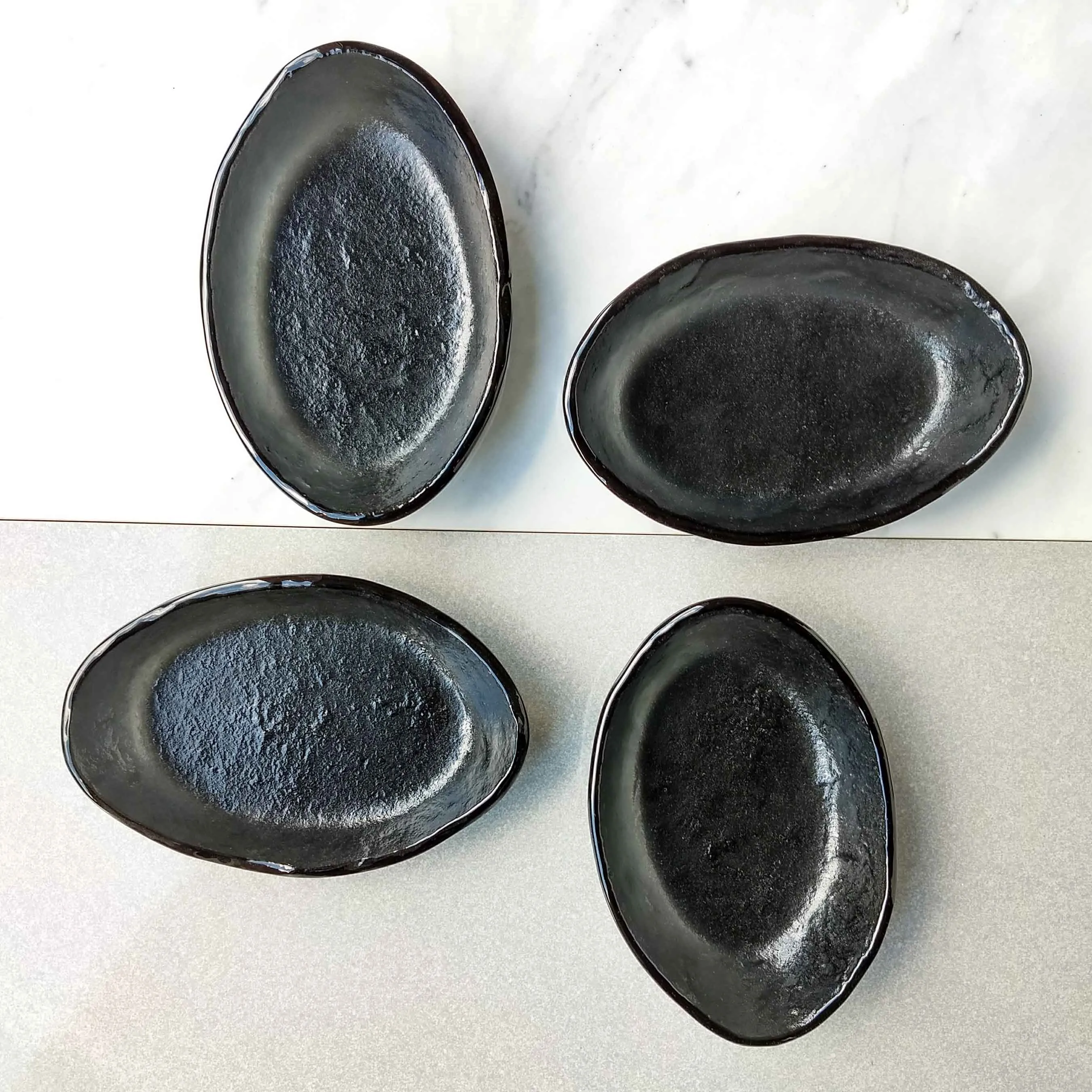 Elements 4" x 6" Texture Oval Boat