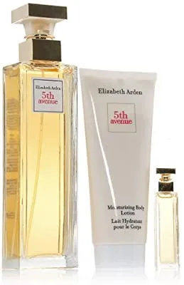 Elizabeth Arden 5Th Avenue Women 3Pc Set 125Edp 100Body Lotion   3.7ml Mini)
