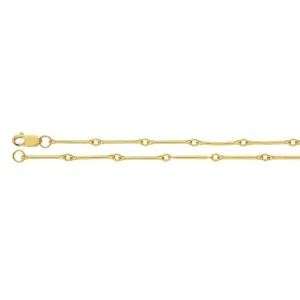 Elongated Link Chain