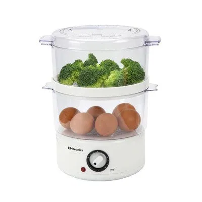 Emtronics 2 Tier Steamer 4L EMST4P2-SA
