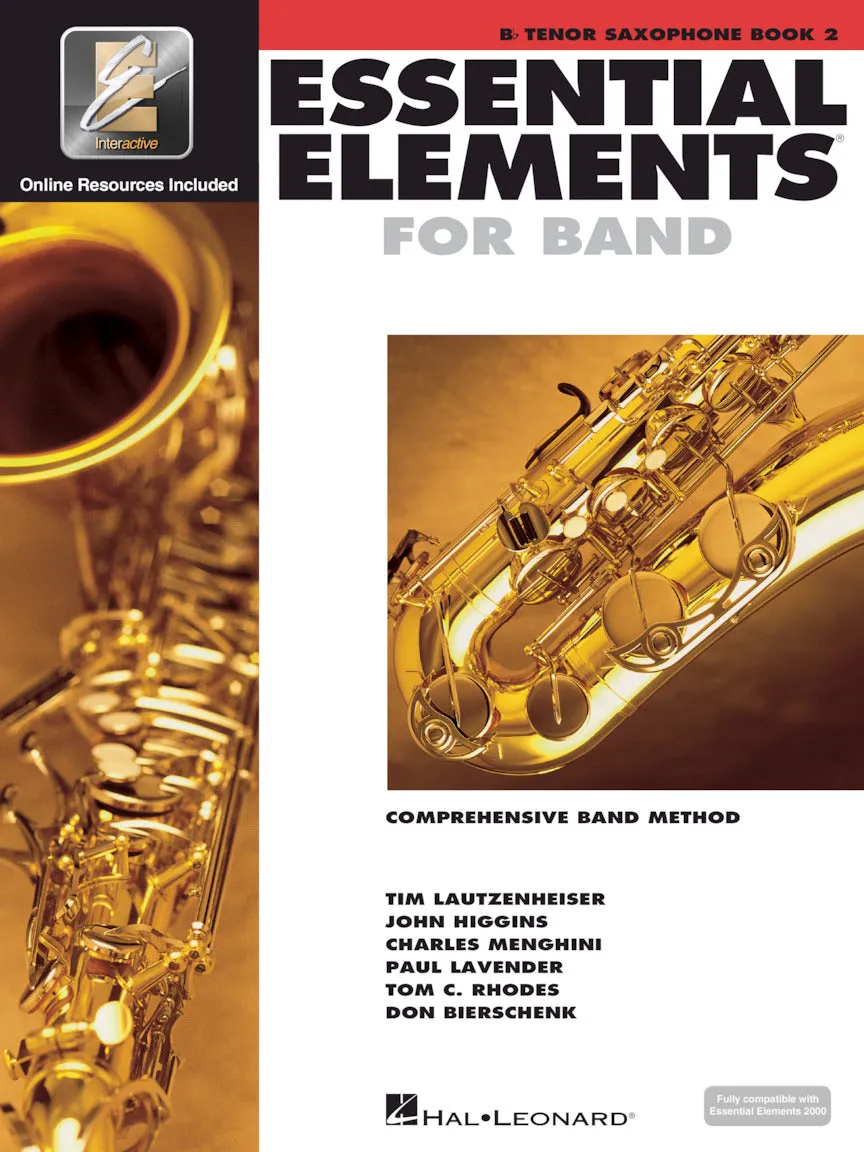 Essential Elements for Band, Bb Tenor Saxophone Book 2