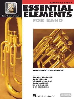 Essential Elements for Band, T.C. Baritone Book 2