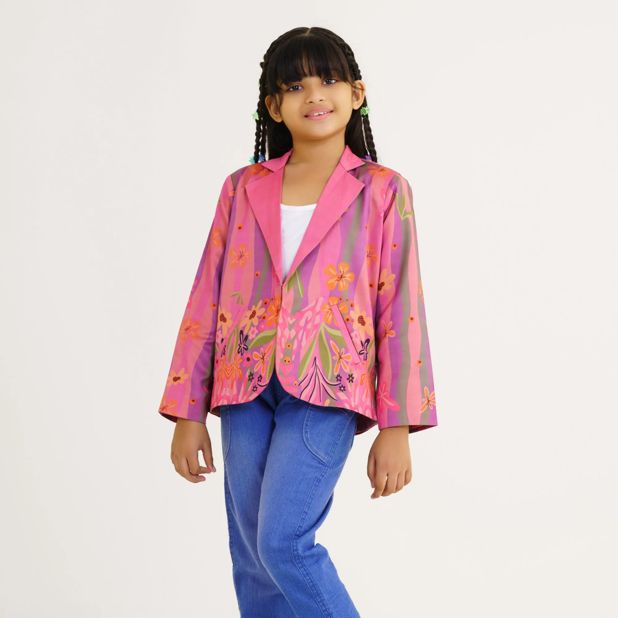 Ethnic Girls Jacket