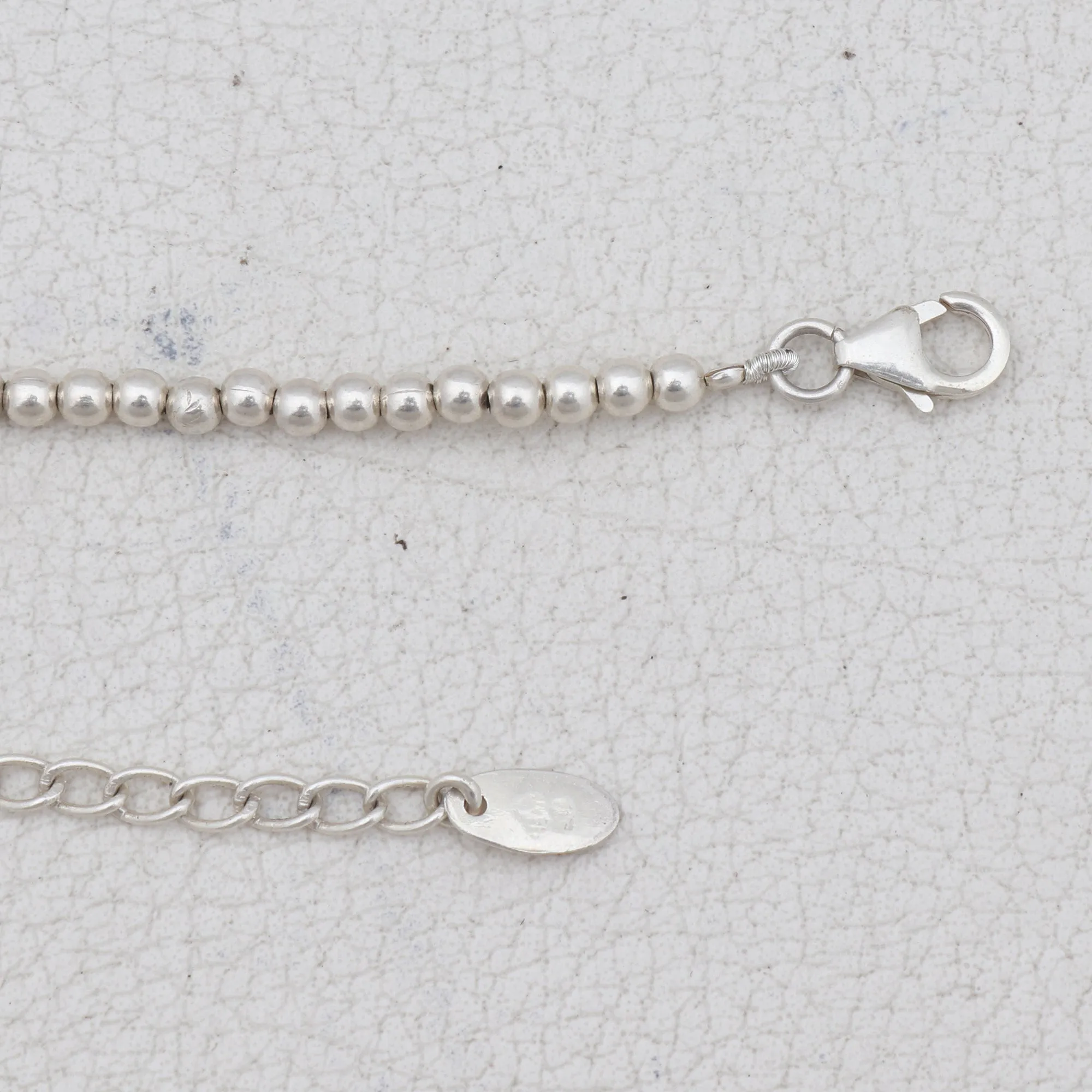 Ethnic Silver Necklace Jewelry